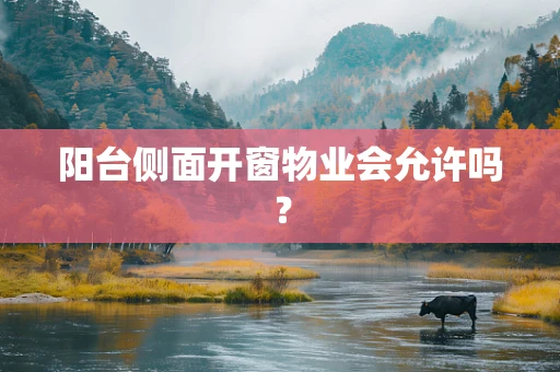 阳台侧面开窗物业会允许吗？