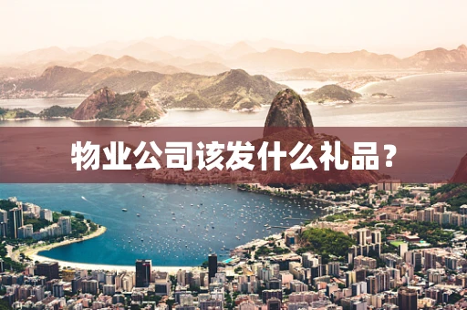 物业公司该发什么礼品？