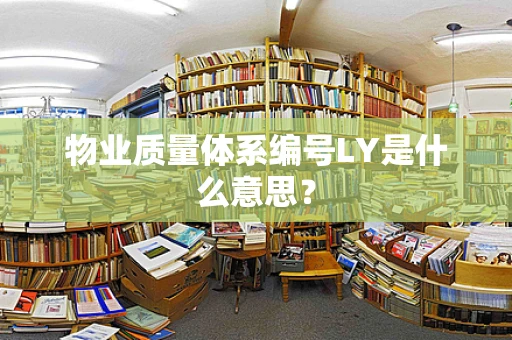 物业质量体系编号LY是什么意思？