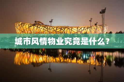 城市风情物业究竟是什么？