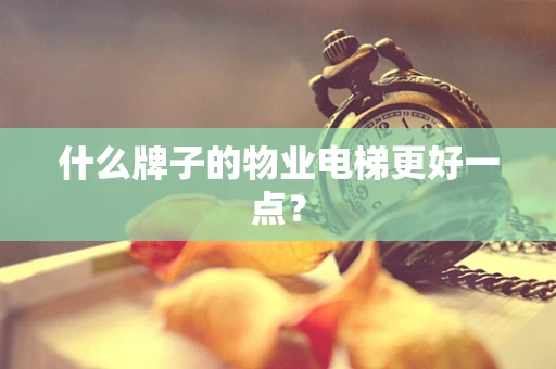 什么牌子的物业电梯更好一点？