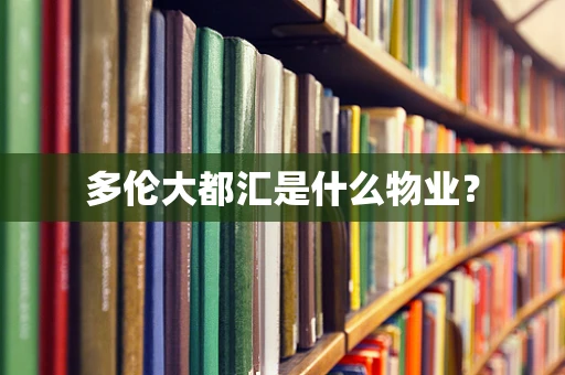 多伦大都汇是什么物业？
