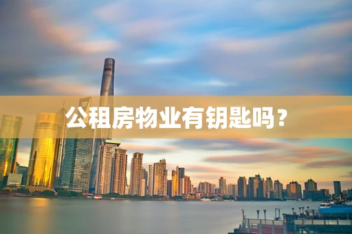 公租房物业有钥匙吗？