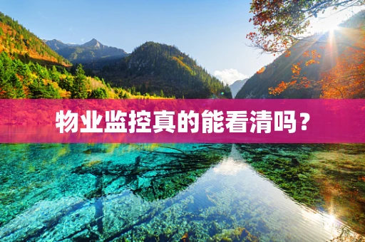 物业监控真的能看清吗？