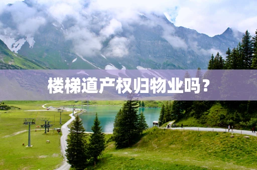 楼梯道产权归物业吗？