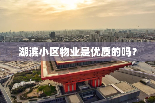 湖滨小区物业是优质的吗？