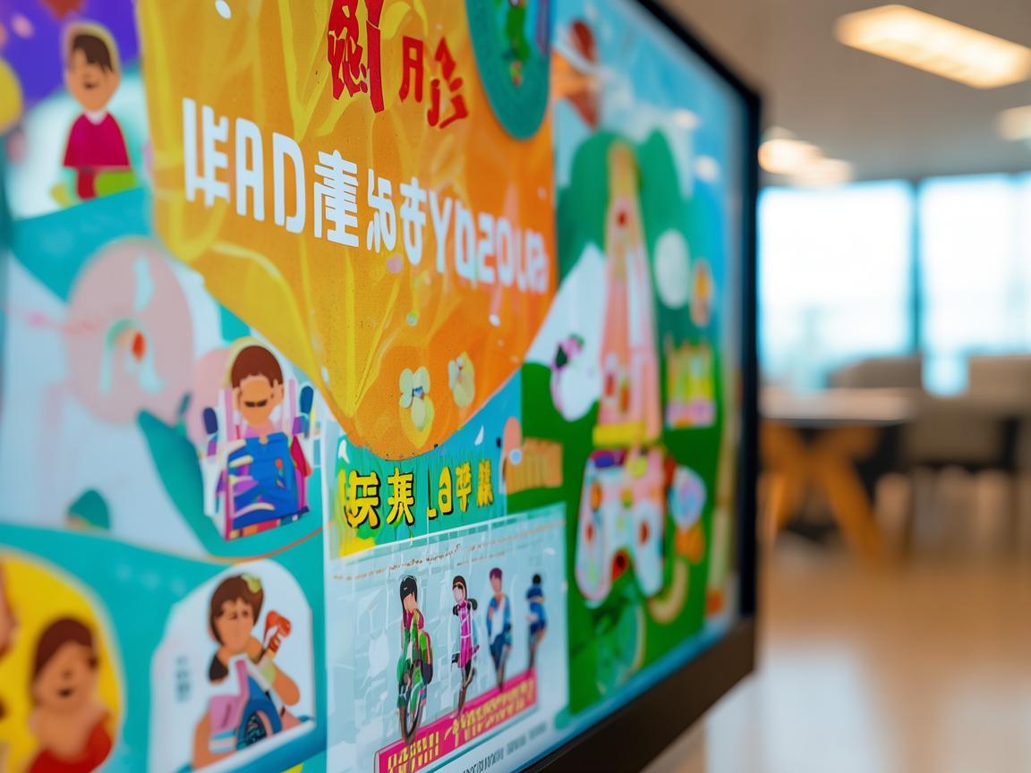 五一物业电子屏幕该写什么内容？