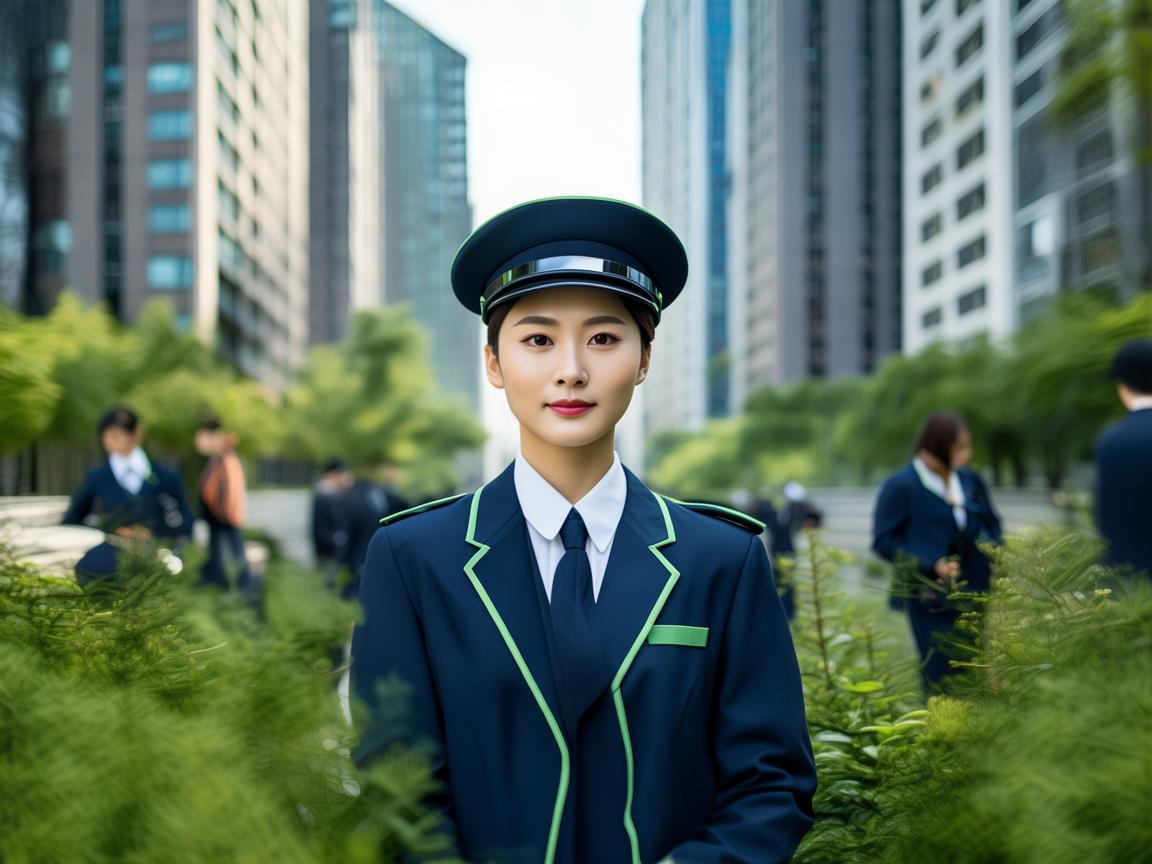绿城物业究竟穿什么制服？